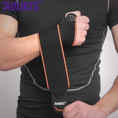 China Warmth and Comfort Hand Sprain Power Belt Fitness Volleyball Basketball Guard Strength Training Weightlifting Sports Wrist Guard for sale