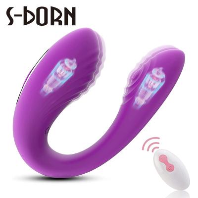 China New Arrival 5 Motors Vibrators Wireless Remote Control Magnetic Vibration Sex Toys Remote Control/Dual G Modes S-Born Spot For Woman for sale