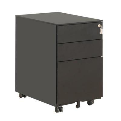 China Office Furniture Removable Steel Filing Cabinet 3 Drawer Storage 2 Drawer for sale