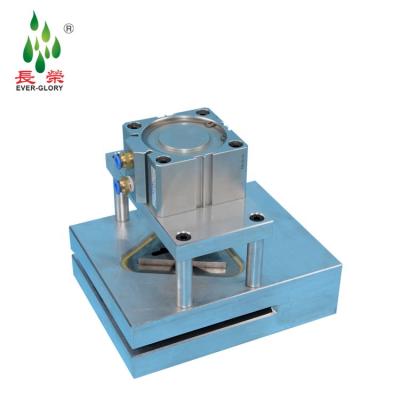 China Factory triangle hole punching machine for plastic bag for sale