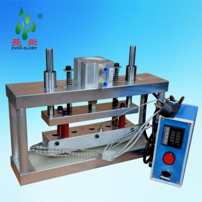 China Usually for fabric packaging bag head heat pneumatic punch press for fabric packaging bag for sale