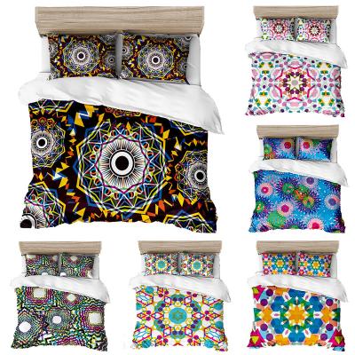 China Customizable Disposable 3D Bedding Sets Microfiber Sheet Bedding Set Duvet Cover for sale