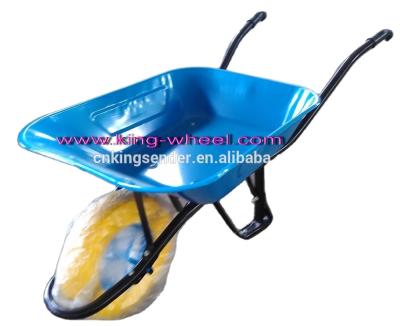 China WB6400H/6400HM/7200R metal wheelbarrow for sale