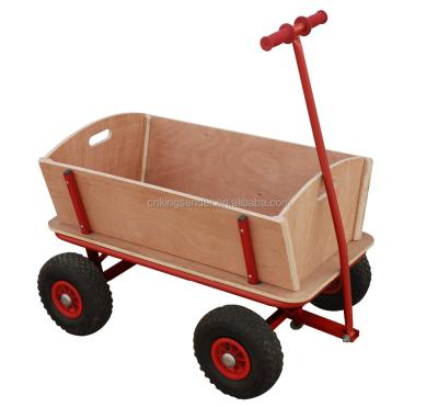 China Home Supplier Gold Long Handle Folding Yard Or Yard Beach Kids Cart for sale