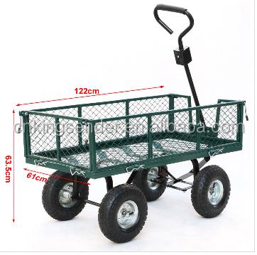 China 1840A/1892 Garden Trailer Garden Cart and Tool Cart for Garden for sale