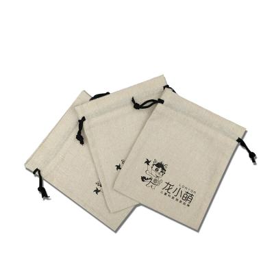 China Best Products 2021 Recyclable Drawstring Bag Selling Custom Canvas Logo Can Be Reused for sale