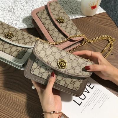 China Fashion High quality bag for women 2023 New trendy and fashionable retro chain bag ins versatile crossbody shoulder bag for sale