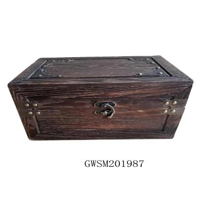 China Firwood Treasure Chest Storage Trunk for sale