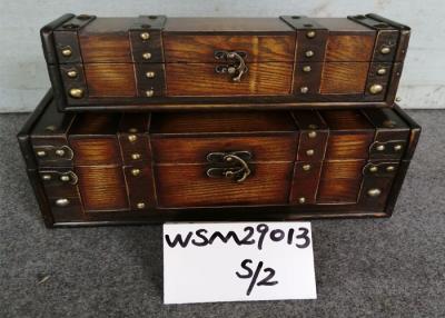 China Plywood Rustic Storage Trunk for sale