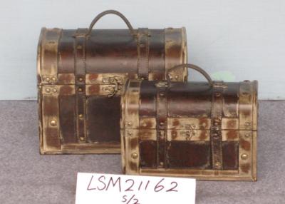 China 2 pack SENMIN S26 Wooden Storage Trunks And Chests for sale