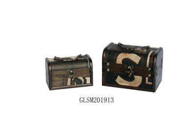 China Eco friendly OEM Service S14*8 Leather Storage Trunk for sale