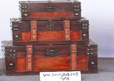 China M28 Reclaimed Wood Storage Chest for sale