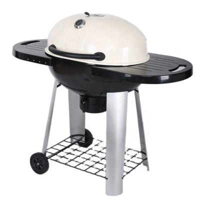 China Height Adjustable Garden Barbecue Charcoal Apple Shape Kettle Grill for sale