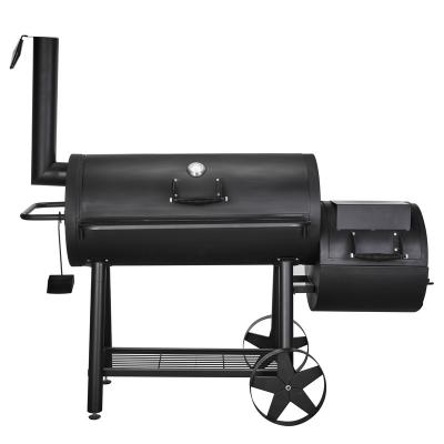 China Easily Assembled Cast iron Wood burning Outdoor charcoal BBQ grill set hot sale for sale