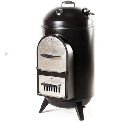 China Adjustable Height Wood Smoker Plans Charcoal Grill Oven for sale