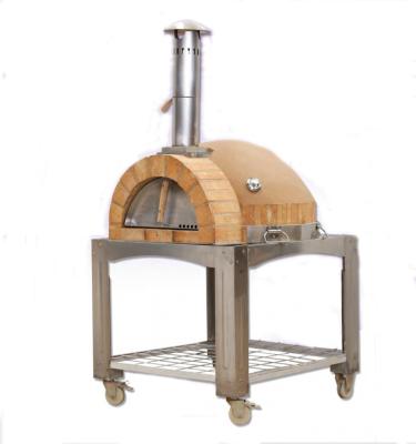 China Adjustable Size Backyard Brick BBQ Grill Pizza Oven For Sale for sale