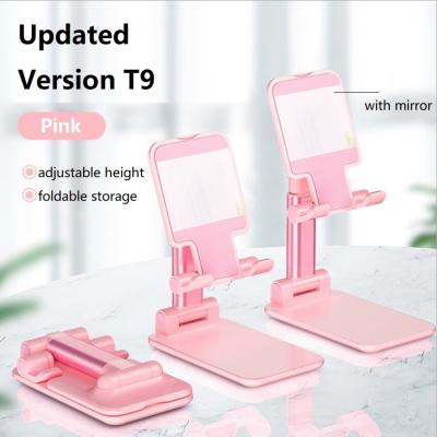 China 2022 Height Adjustable Desktop Cell Phone Holder Stand For iPhone iPad Adjustable Tablet Table Mobile Phone Desk Stand Holder Universal for sale