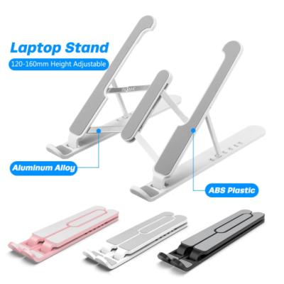 China Foldable Foldable Pro ABS P1 Adjustable Laptop Accessories And Aluminum Portable Laptop Tablet Stand Holder Desk Mount for sale