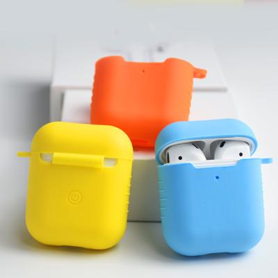 China For Earphone Wholesale Silicone Case For Airpods 1/2 Cover Protective Earphone Case Earphone Cases For Air Pods 2/1 Cover for sale