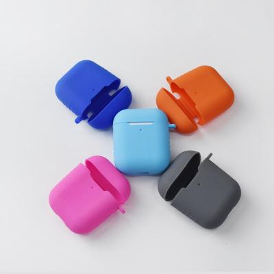 China For Custom Multicolor Mini Soft Silicone Case Thicken Earphone Case Cover Device Skin Accessory For Apple Airpods 2 for sale