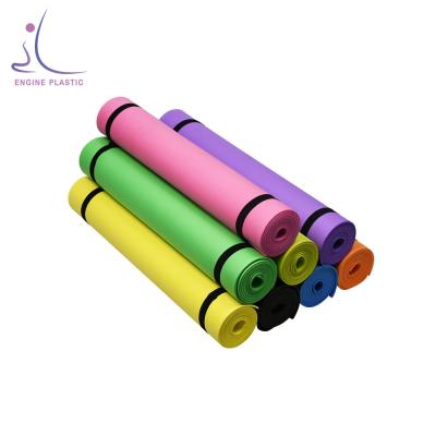 China Professional factory high quality women waterproof washable anti-slip durable lose weight fitness pilates EVA yoga mat for sale