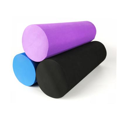 China Durable / Eco-friendly Medium Density Fabric Massage EVA Foam Roller Deep Massage Foam Roller With Logo for sale