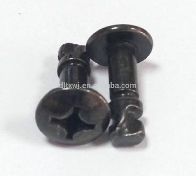 China Special Black Phillips Truss Pan Head Screw Pin Clips for sale