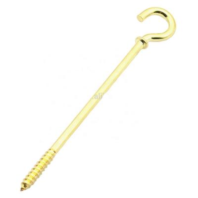 China Binding Hook Cheap Gold Hanging Wood Screws With Joint Joint for sale