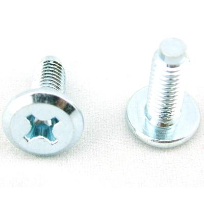 China Phillips Special Flat White (PF.) Head Machine Screws with Dog Point for sale