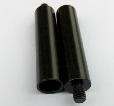 China Double oval black headed female screw with internal and external thread for sale