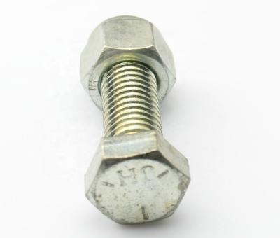 China HEX Standard Size Hex Head Bolts and Hex Head Nuts for sale