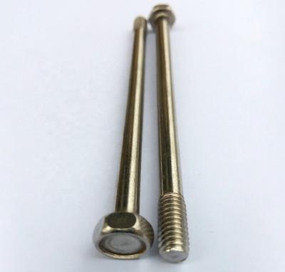 China HEX Stainless Steel Hexagon Head Extended Long Half Thread Bolt Fasteners for sale