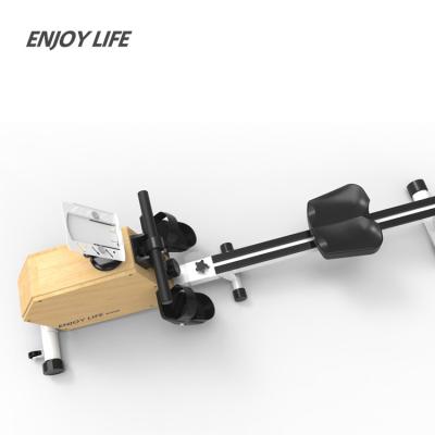 China 120Kgs/265Lbs ENJOY LIFE Rowing Machine Water Rowing Machine Water Rower Exercise Rowing Machine 6 cm 106x24x58.5 cm 26.5x11.5 25.5 kg 29.5 kg for sale