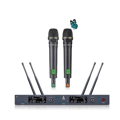 China Clear Sound Professional Wireless UHF Microphone Mic True Diversity For Big Stage for sale