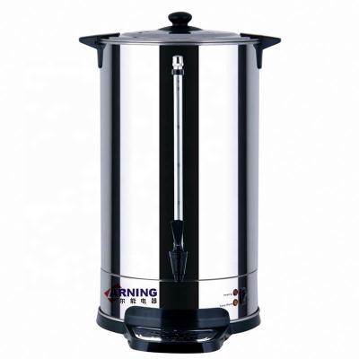 China Hotel Large Diameter Double Layers Stainless Steel Electric Coffee Urn 220-240V (ENC-250DL) for sale