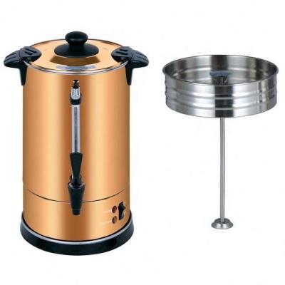 China Hotel Electrical Coffee Boiler Stainless Steel Percolator Portable Espresso Coffee Machine for sale