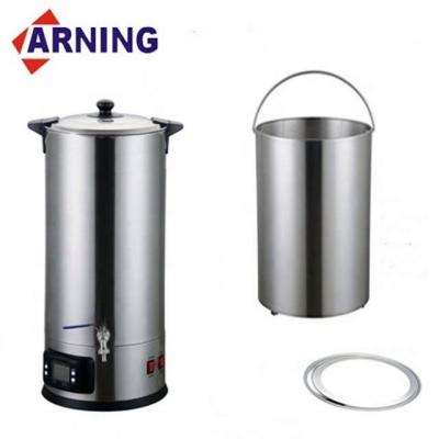 China Double tanks with two dispensers Home Beer Brewing Equipment With Mash Lauter Tun In 30L for sale