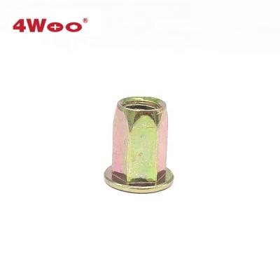 China M3 M5 M8 Factory Price Full Factory Price Heavy Industry Hexagon Rivet Nut Large Alloy Flat Head Hot Sale for sale