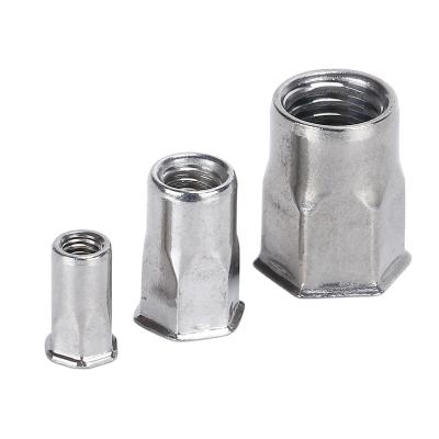 China Heavy Industry Stainless Steel Hex Countersunk Head Rivet Blind Nut for sale