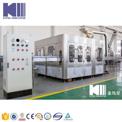 China Full Line Automatic Beverage Beer Brewing Plastic / Glass Bottle Washing Machine Turnkey Filling Capping Maker for sale