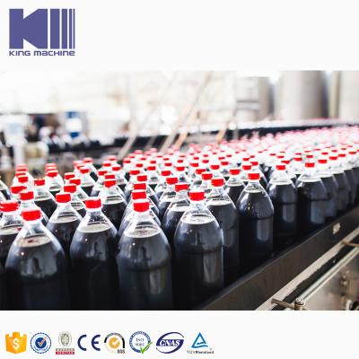 China Drink Carbonated Lines Soft Drink Solution For 200-2000ml PET Bottle for sale