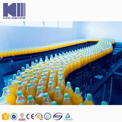 China Hot Beverage Fill Lines Solution For Juice With Pulp PET 200-2000ml Bottle for sale