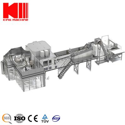 China King Capping Labeling Machine Auto Beverage and Filling Machine for sale