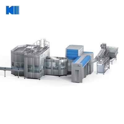 China Beverage Uncarbonated Beverages Juice Beverages Organic Cold Pressed Fruit Juice Blow / Fill Cap Combi Line for sale