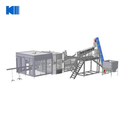 China Beverage Carbonated Soft Drink Industry Small Soft Drink Companies Carbonated Soft Drink Combi Machine for sale