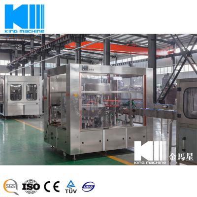 China Mineral King Food Hot Melt Glue Opp Water Bottle Labeling Machine Machine for sale