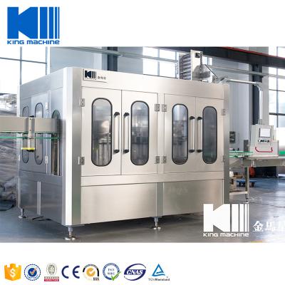 China Automatic Beverage Bottled Water Filling Machinery Bottle Washing Filling Capping Machine for sale