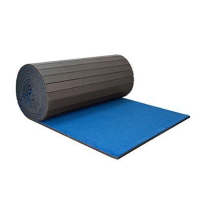 China Eco-friendly High Density Roll Up Martial Arts Bjj Muttahida Majlis-e-Amal Tatami Tackle Wrestling Mat for sale