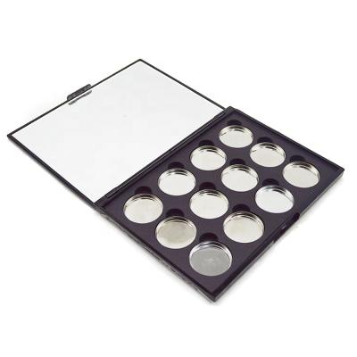 China Custom Empty Magnetic Luxury Time Saver Tops Pigmented Make Your Own Eyeshadow Palette Packaging Best Quality for sale