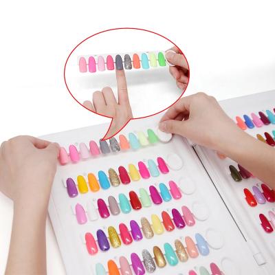 China Newest Durable ABS + PC Notebook Most Durable Nail Shaped Color Book 120 Colors for sale